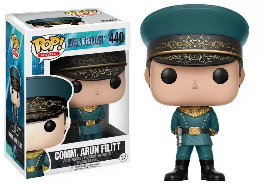 POP! Movies - Valerian and the City of a Thousand Planets - Commander Arun Filitt