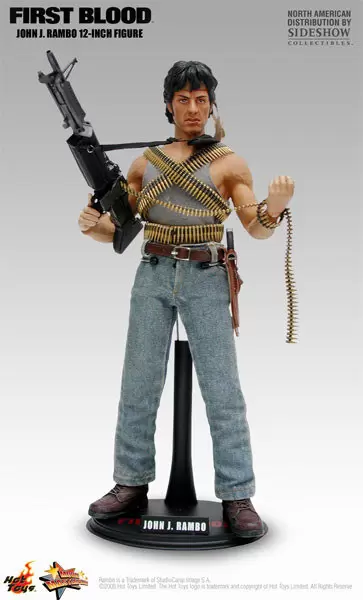 John J. Rambo - figurine MMS021 Movie Masterpiece Series