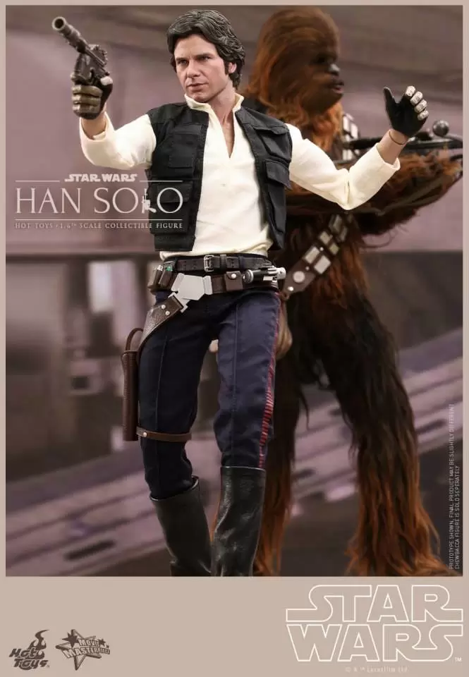 Movie Masterpiece Series - Hans Solo And Chewbacca