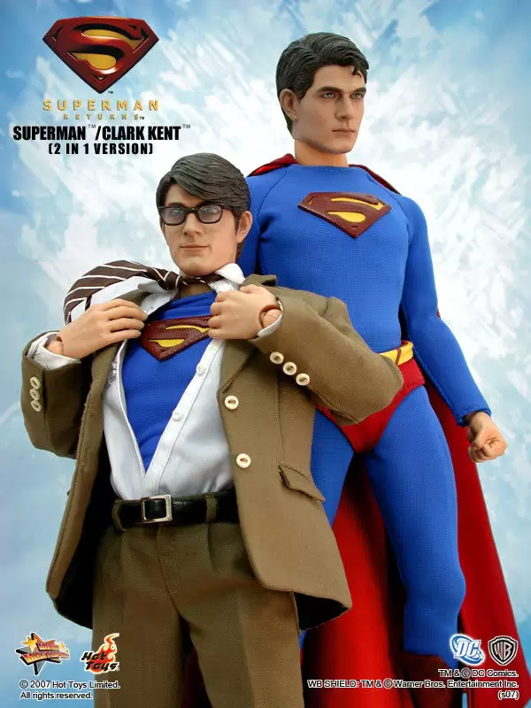 Movie Masterpiece Series - Superman / Clark Kent (2 in 1 version)