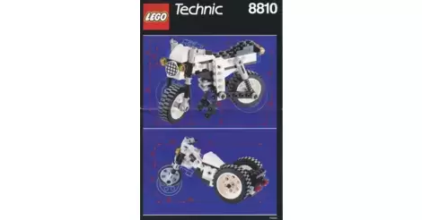 I de fleste tilfælde hybrid bytte rundt Cafe Racer - LEGO Technic set 8810