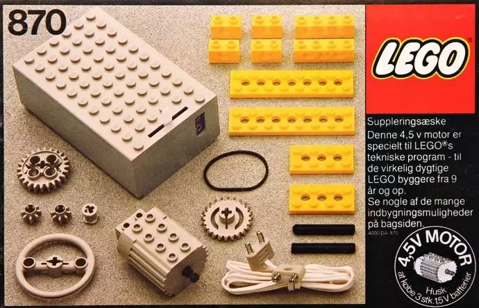 LEGO Technic - Technical Motor, 4.5 V