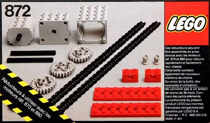 LEGO Technic - Two Gear Blocks