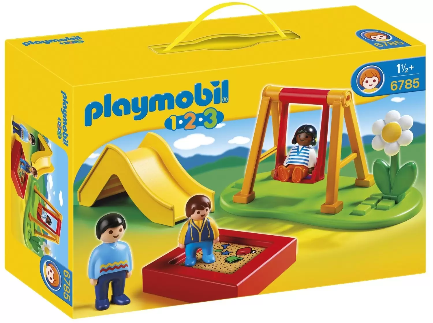 Playmobil 1.2.3 - Enfant et parc de jeux