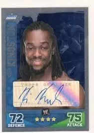 WWE - Slam Attax - Mayhem - Kofi Kingston - Autograph Card