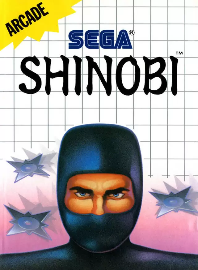 SEGA Master System Games - Shinobi