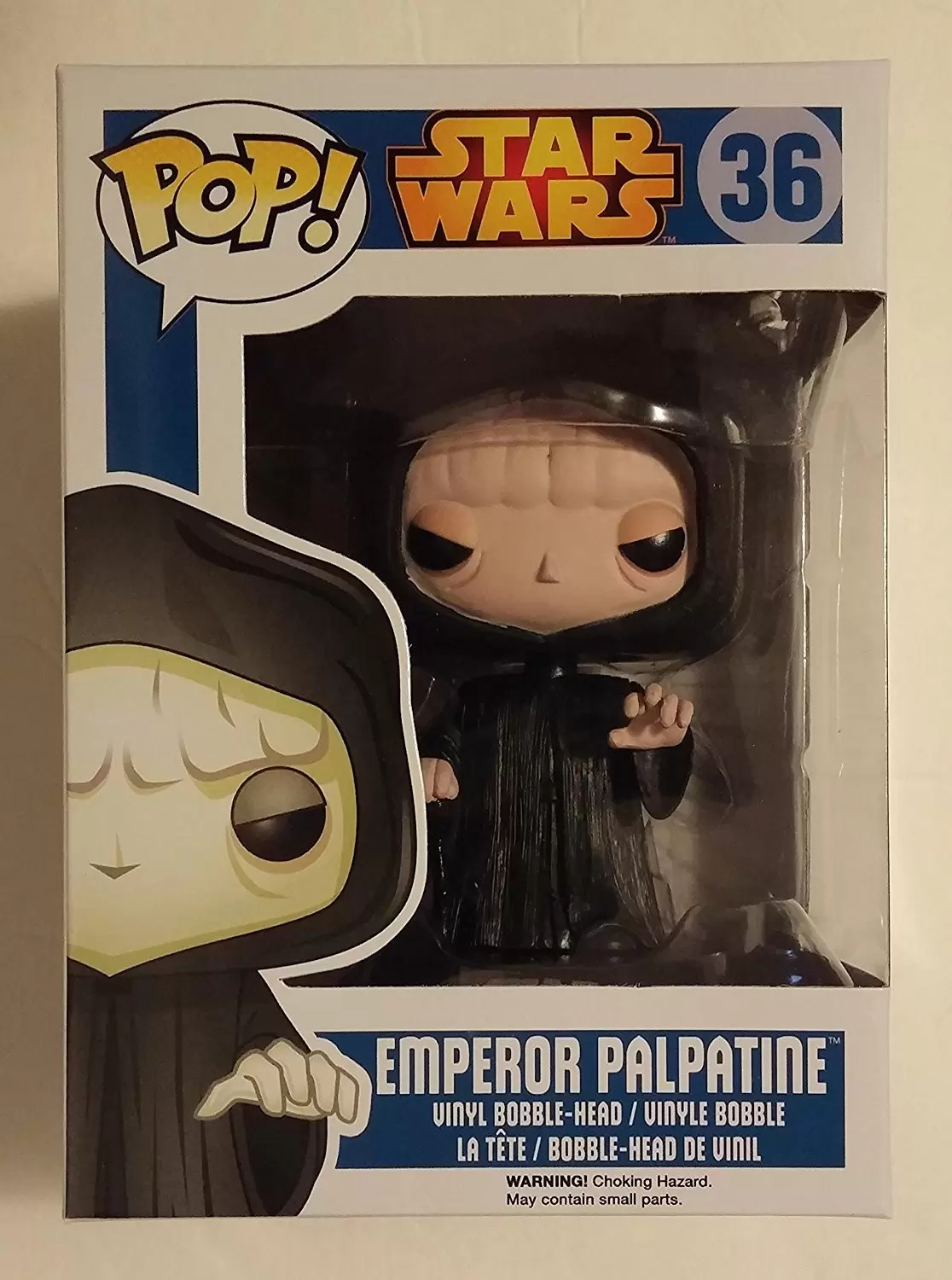 POP! Star Wars - Emperor  Palpatine (Pink face)