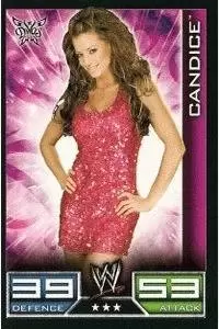 Slam Attax Trading Cards - Candice