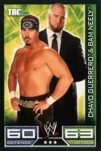 Slam Attax Trading Cards - Chavo Guerrero and Bam Neely