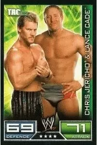 Slam Attax Trading Cards - Chris Jericho and Lance Cade