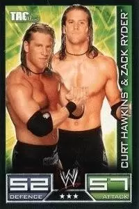 Slam Attax Trading Cards - Curt Hawkins and Zack Ryder