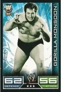 Slam Attax Trading Cards - Gorilla Monsoon