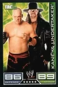 Slam Attax Trading Cards - Kane and Undertaker
