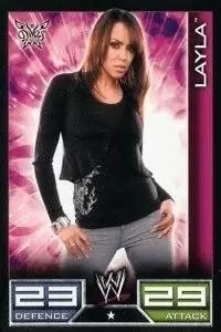 Slam Attax Trading Cards - Layla