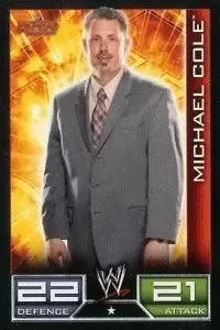Slam Attax Trading Cards - Michael Cole