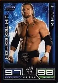 Slam Attax Trading Cards - Triple H Limited Edition
