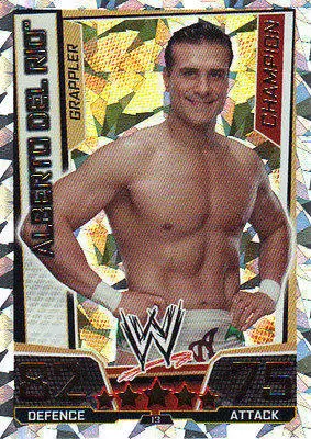 WWE Slam Attax Superstars Trading Cards - Alberto Del Rio - Champion