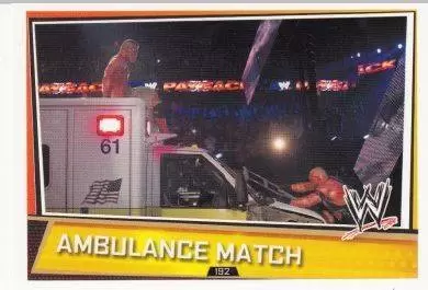 WWE Slam Attax Superstars Trading Cards - Ambulance Match
