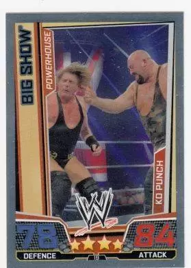 WWE Slam Attax Superstars Trading Cards - Big Show