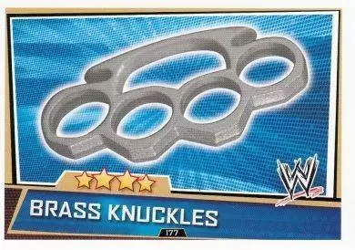 WWE Slam Attax Superstars Trading Cards - Brass Knuckles