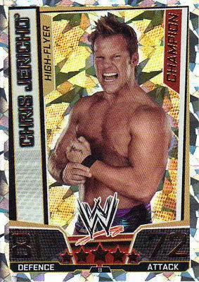 WWE Slam Attax Superstars Trading Cards - Chris Jericho - Champion