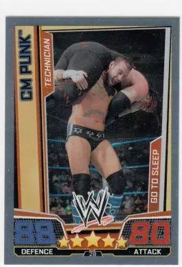 WWE Slam Attax Superstars Trading Cards - Cm Punk