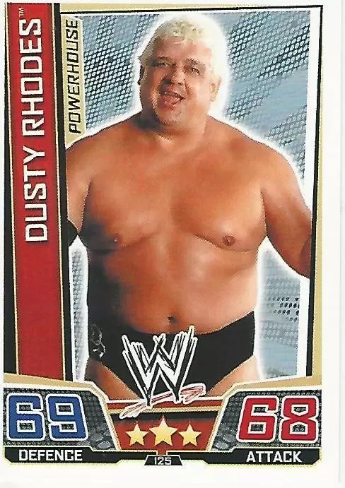 WWE Slam Attax Superstars Trading Cards - Dusty Rhodes