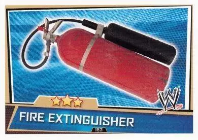 WWE Slam Attax Superstars Trading Cards - Fire Extinguisher