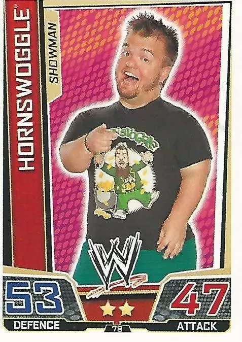 WWE Slam Attax Superstars Trading Cards - Hornswoggle