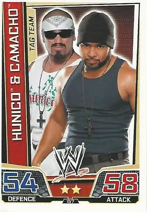 WWE Slam Attax Superstars Trading Cards - Hunico Camacho