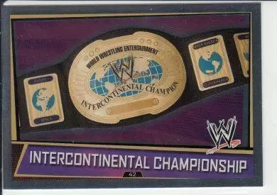 WWE Slam Attax Superstars Trading Cards - Intercontinental Championship