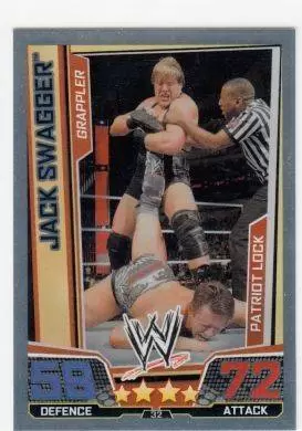 WWE Slam Attax Superstars Trading Cards - Jack Swagger