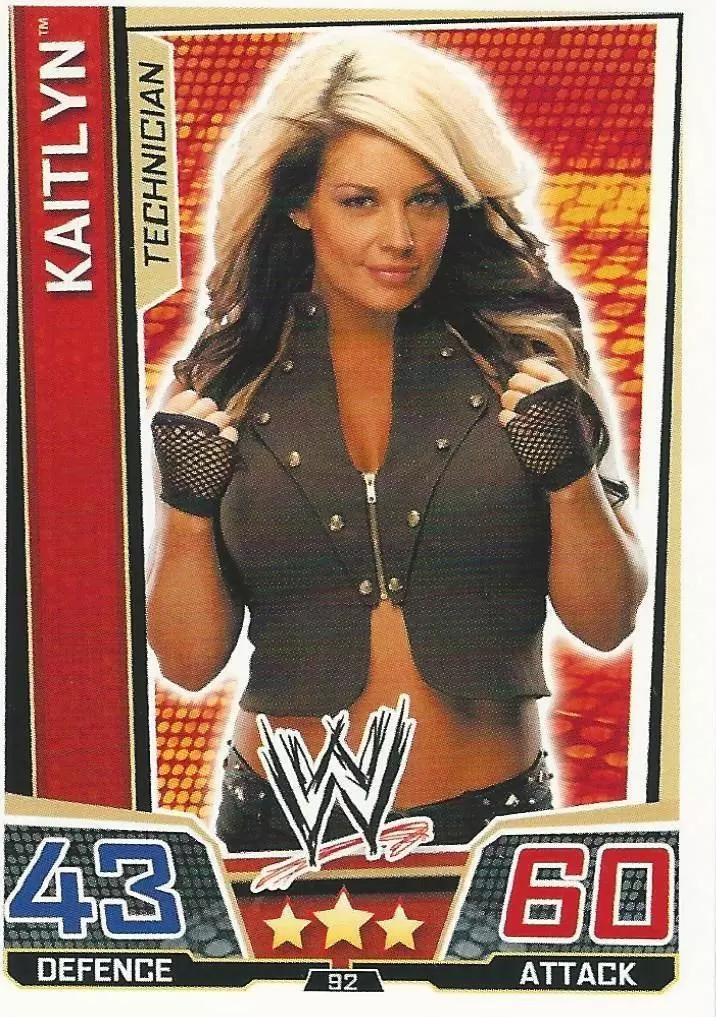 WWE Slam Attax Superstars Trading Cards - Kaitlyn