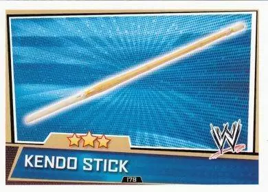 WWE Slam Attax Superstars Trading Cards - Kendo Stick