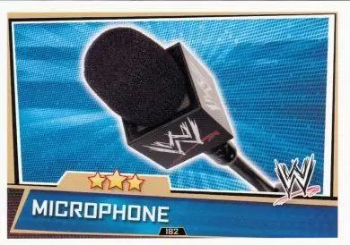 WWE Slam Attax Superstars Trading Cards - Microphone
