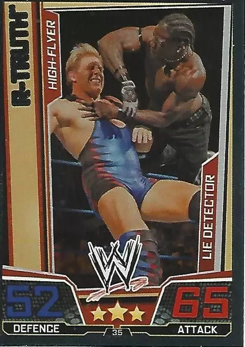 WWE Slam Attax Superstars Trading Cards - R-Truth