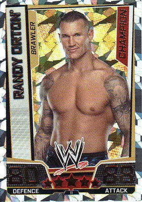 WWE Slam Attax Superstars Trading Cards - Randy Orton - Champion