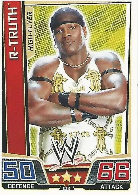 WWE Slam Attax Superstars Trading Cards - Rtruth