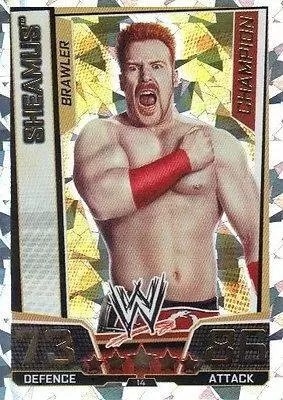 WWE Slam Attax Superstars Trading Cards - Sheamus - Champion