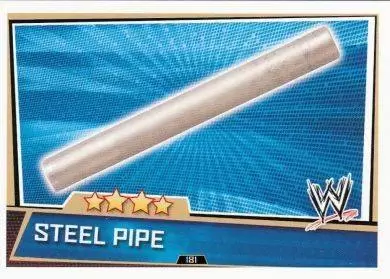 WWE Slam Attax Superstars Trading Cards - Steel Pipe