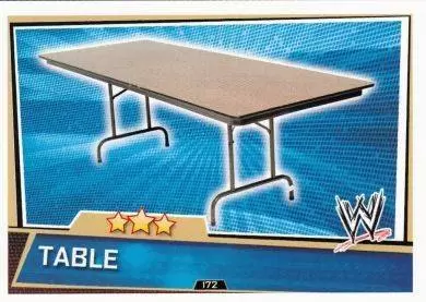 WWE Slam Attax Superstars Trading Cards - Table