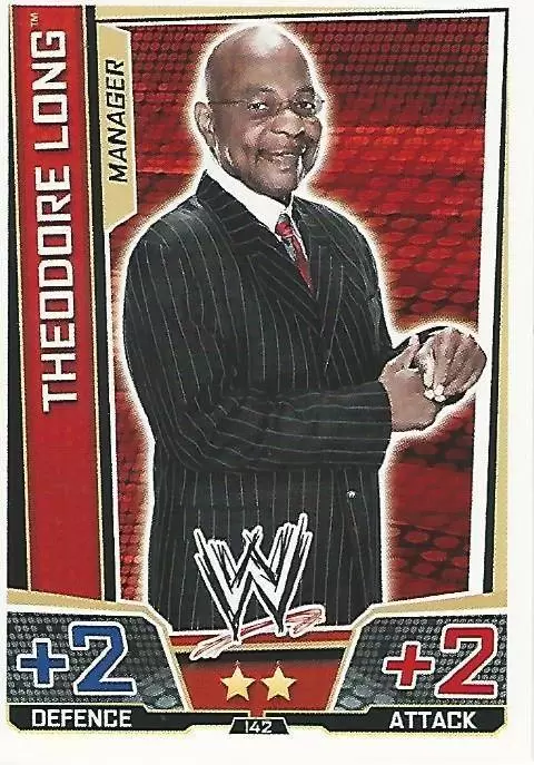 WWE Slam Attax Superstars Trading Cards - Theodore Long
