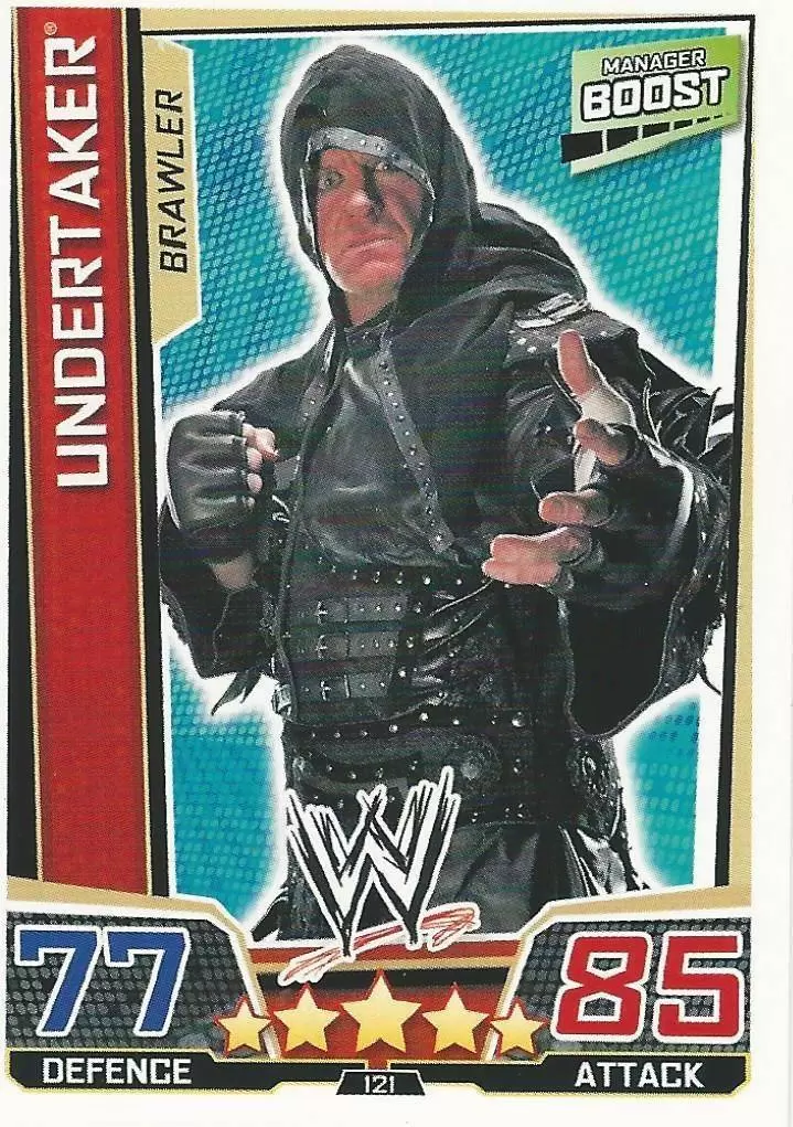 WWE Slam Attax Superstars Trading Cards - Undertaker