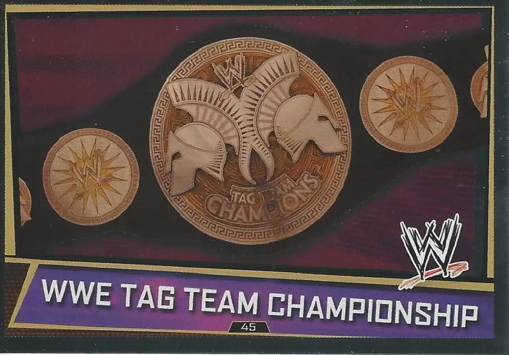 WWE Slam Attax Superstars Trading Cards - Wwe Tag Team Championship