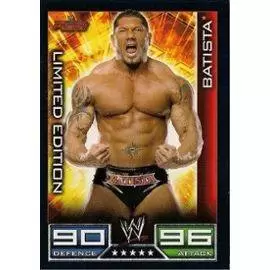 Slam Attax Trading Cards - Batista Limited Edition