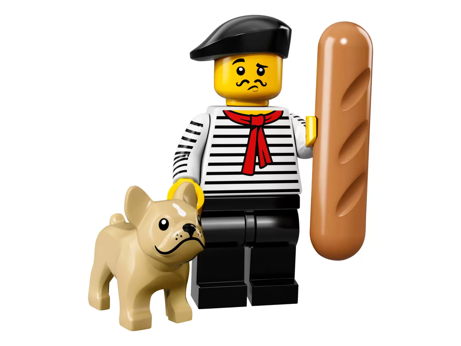 LEGO Minifigures Série 17 - Le français avec son béret et sa baguette