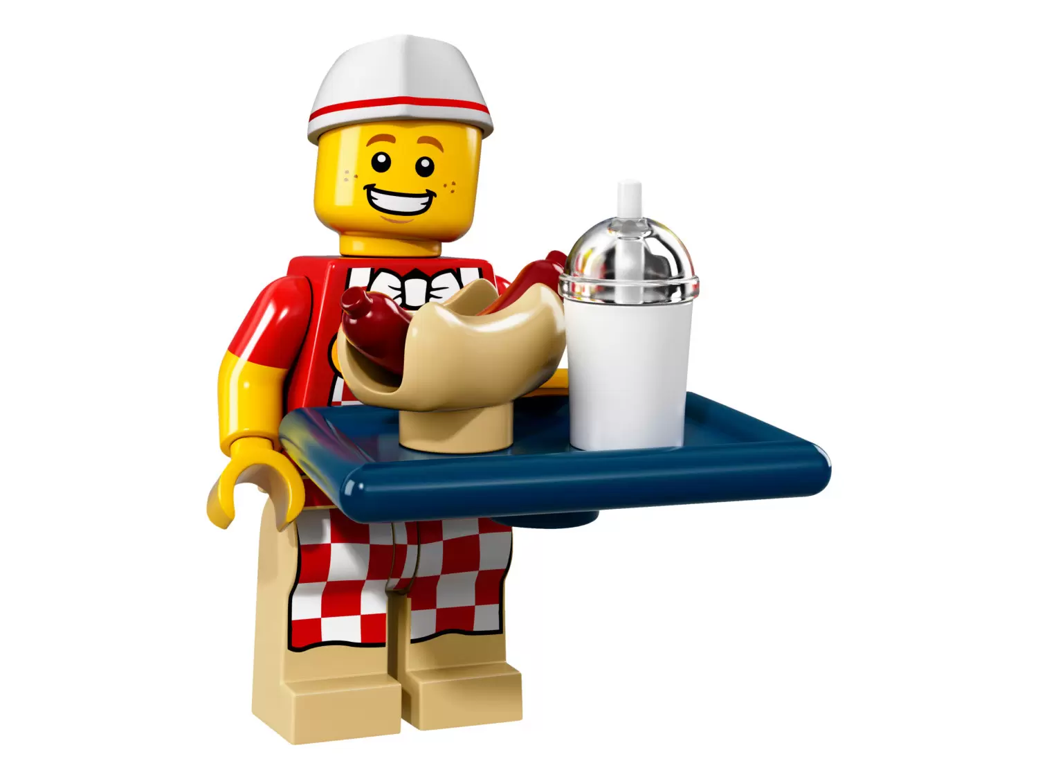 LEGO Minifigures Série 17 - Le vendeur de hot-dogs