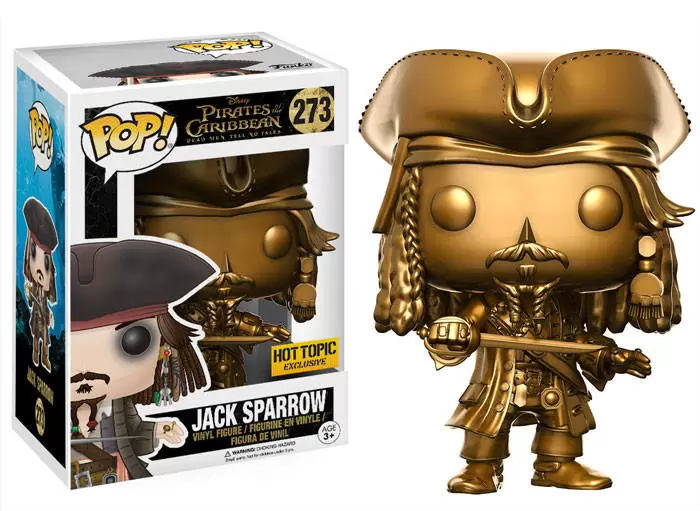 POP! Disney - Pirates of The Caribbean - Jack Sparrow Gold