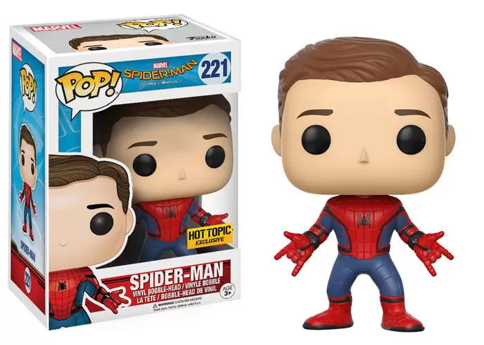 POP! MARVEL - Spider-Man Homecoming - Spider-Man Unmasked
