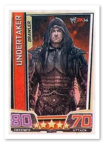 WWE Slam Attax Superstars Trading Cards - Undertaker